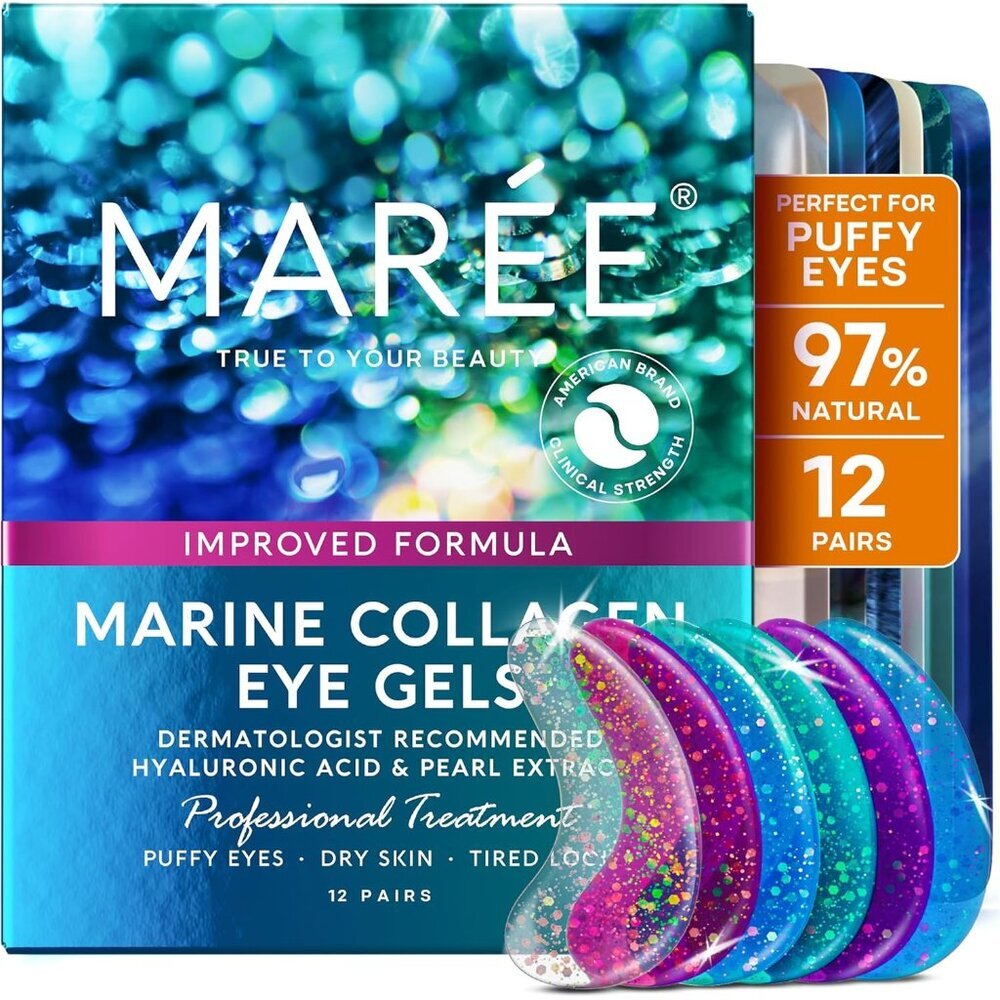 Eye Gels - Pads Under Eye Patches for Puffy Eyes and Dark Circles with Collagen